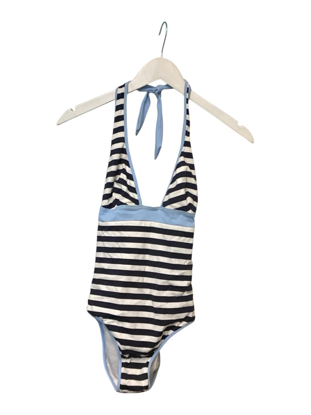 Burberry Breton Striped Swimsuit,
